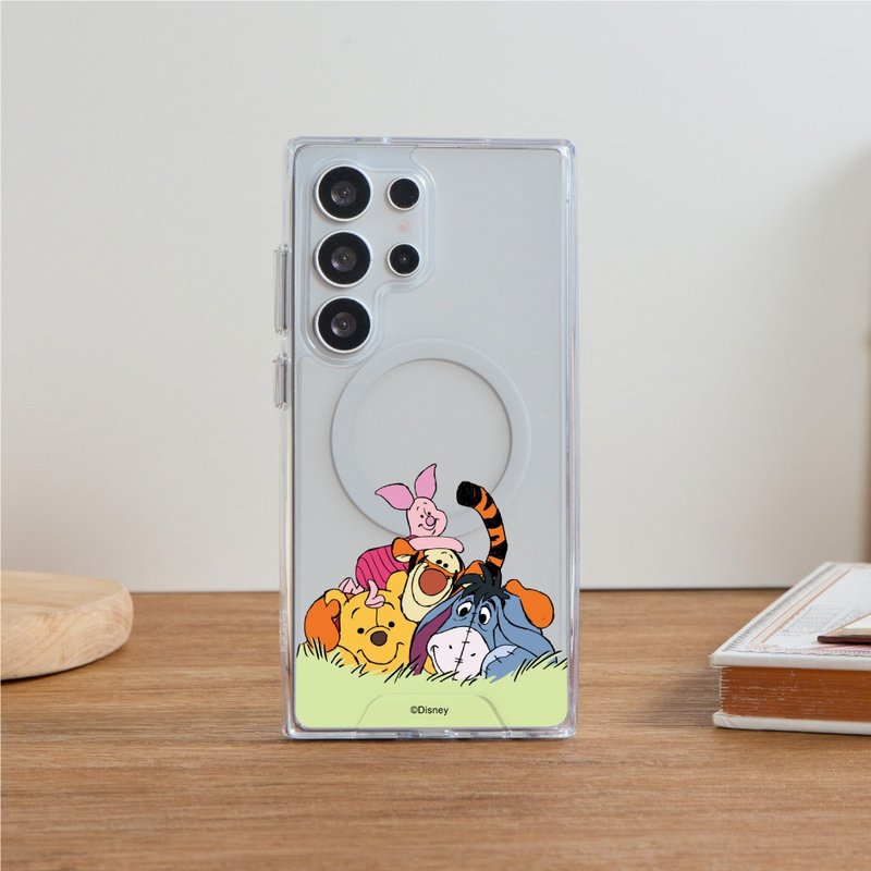 Disney经典-小熊维尼与朋友们防摔透明SAMSUNG手机壳 - 手机壳/手机套 - 塑料 多色