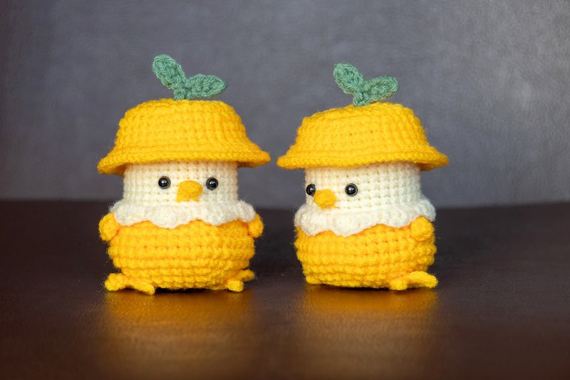 适用于 25g 尺寸药膏的小鸡款收纳套 (仅贩售收纳套) - 钥匙链/钥匙包 - 其他材质 黄色