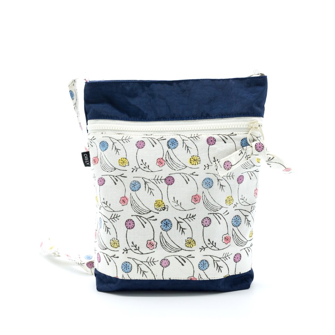 Baby Bag 彩色小豆豆 防泼水斜背包/侧背包 - 侧背包/斜挎包 - 棉 多色