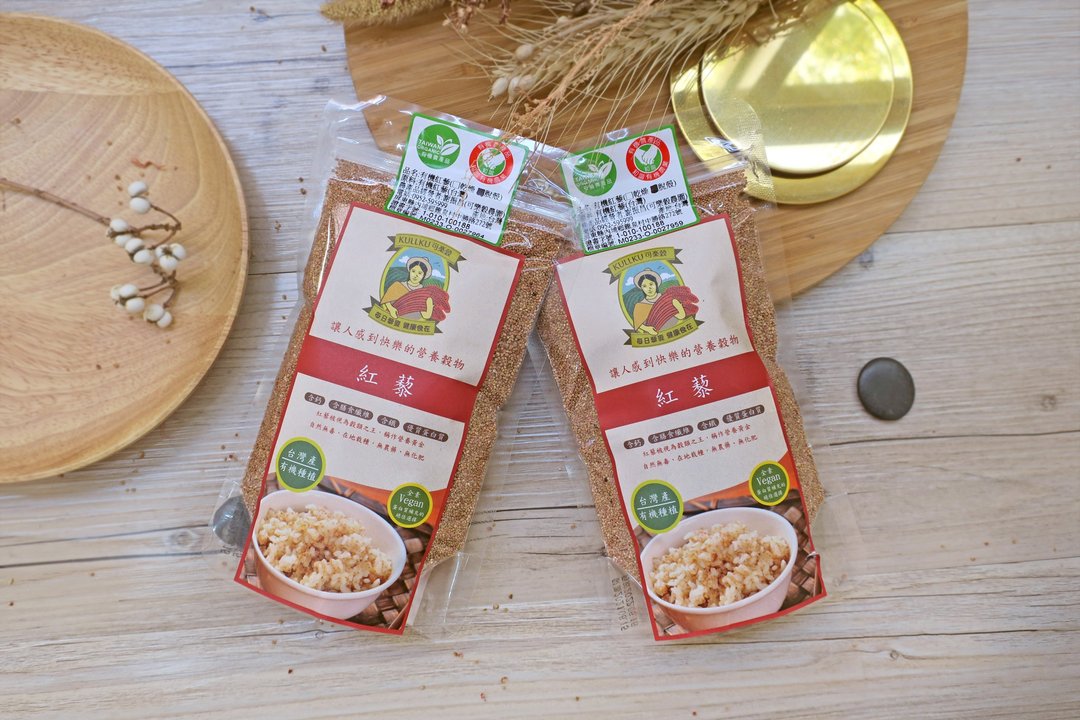可乐谷农场-有机脱壳红蔾 250g/包 - 五谷杂粮/米 - 新鲜食材 