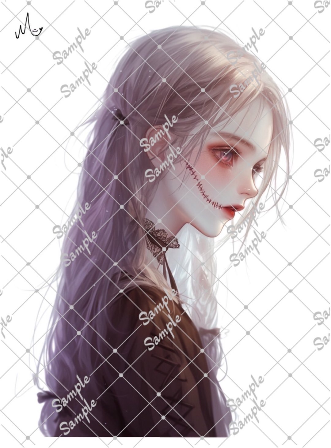 原创人物贴纸 9月新款 - 贴纸 - 纸 