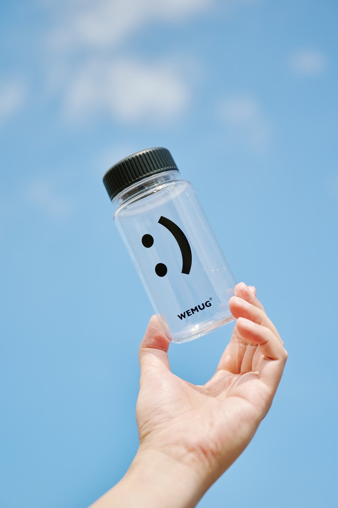 350ml 笑脸 耐热 迷你 轻便水瓶 防漏随行杯 送 WEMUG 杯刷 - 水瓶/水壶 - 塑料 多色
