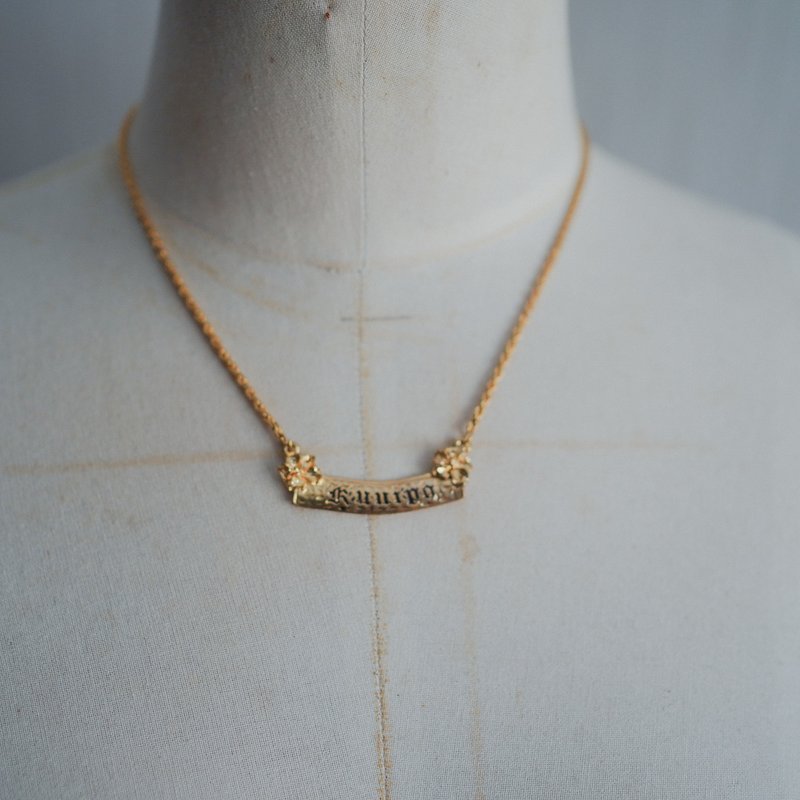 经典金vintage古董饰品项链 - 项链 - 其他材质 金色