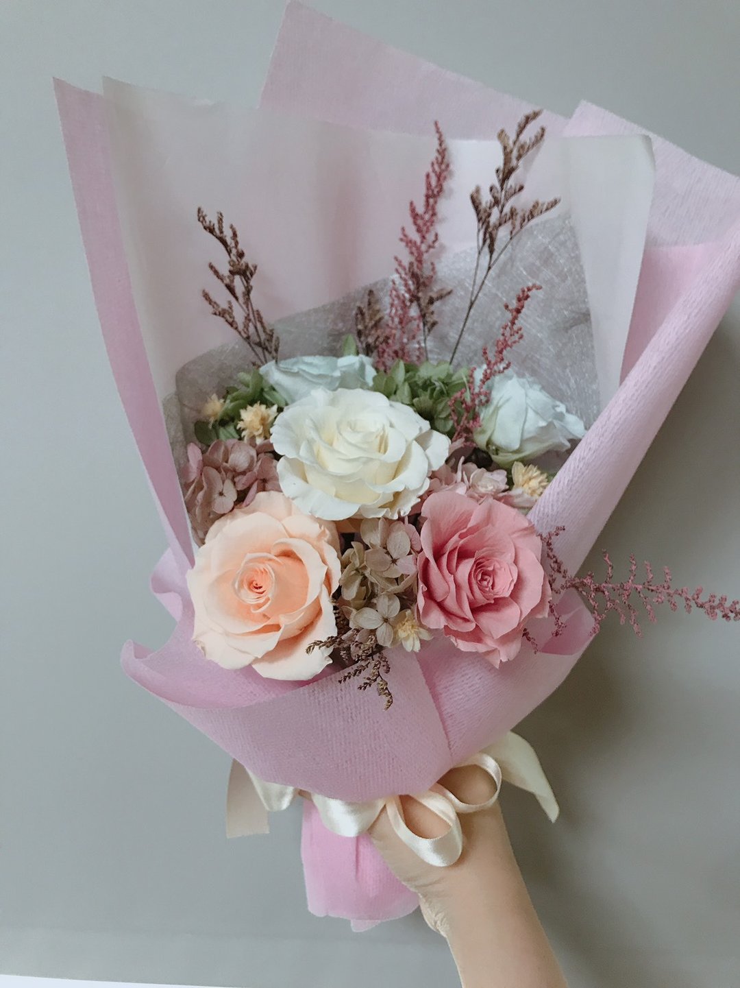 温柔粉嫩色系 花束 - 其他 - 其他材质 