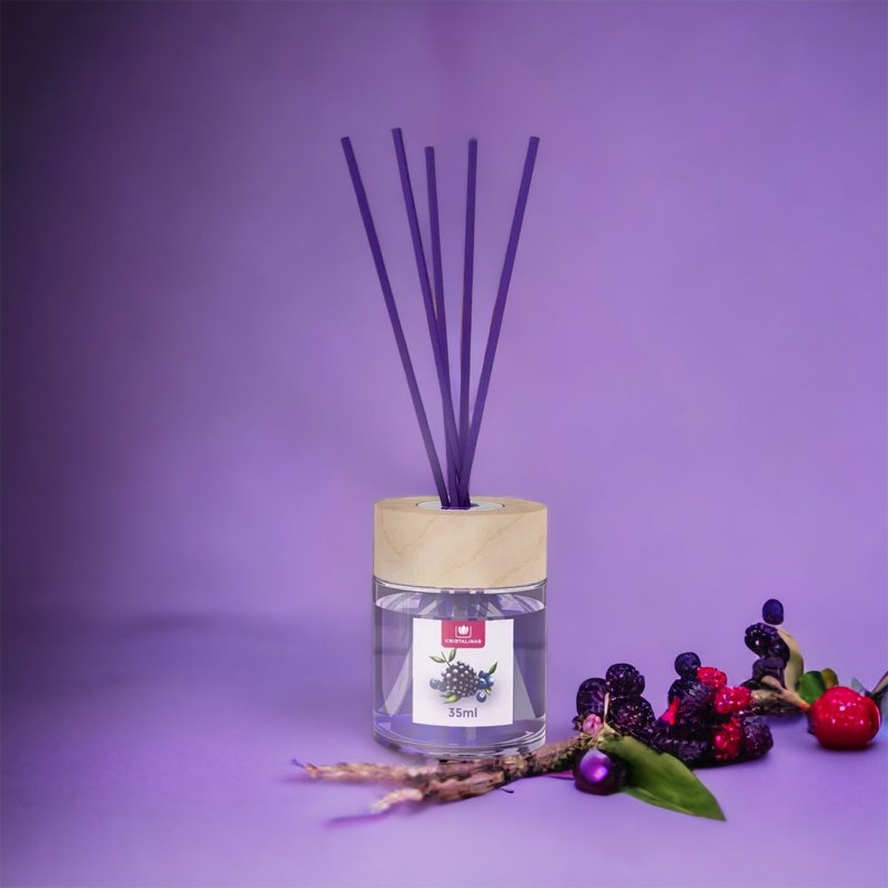 甜美野莓香味 | 西班牙品牌 Cristalinas 植萃家居香薰 35ml - 香薰/精油/线香 - 其他材质 