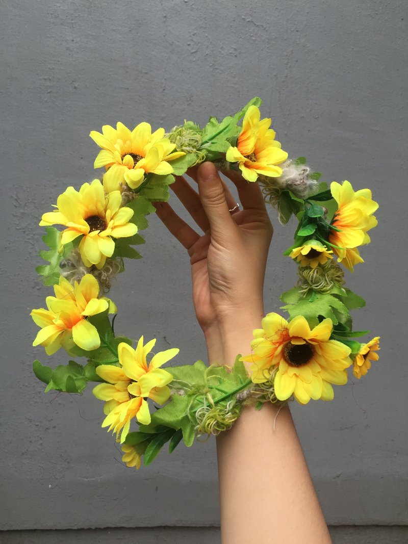 神采奕奕的小精灵/头花冠/儿童 - 发饰 - 其他材质 黄色