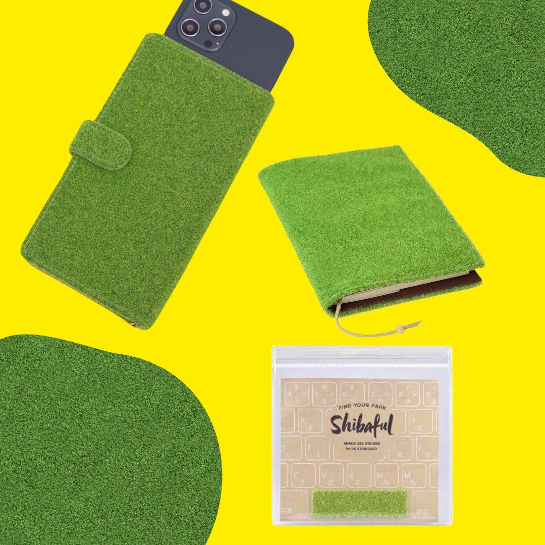 [福袋] 限量 Shibaful 福袋 多功能智慧型手机壳/笔记本/钥匙贴 - 笔记本/手帐 - 其他材质 绿色