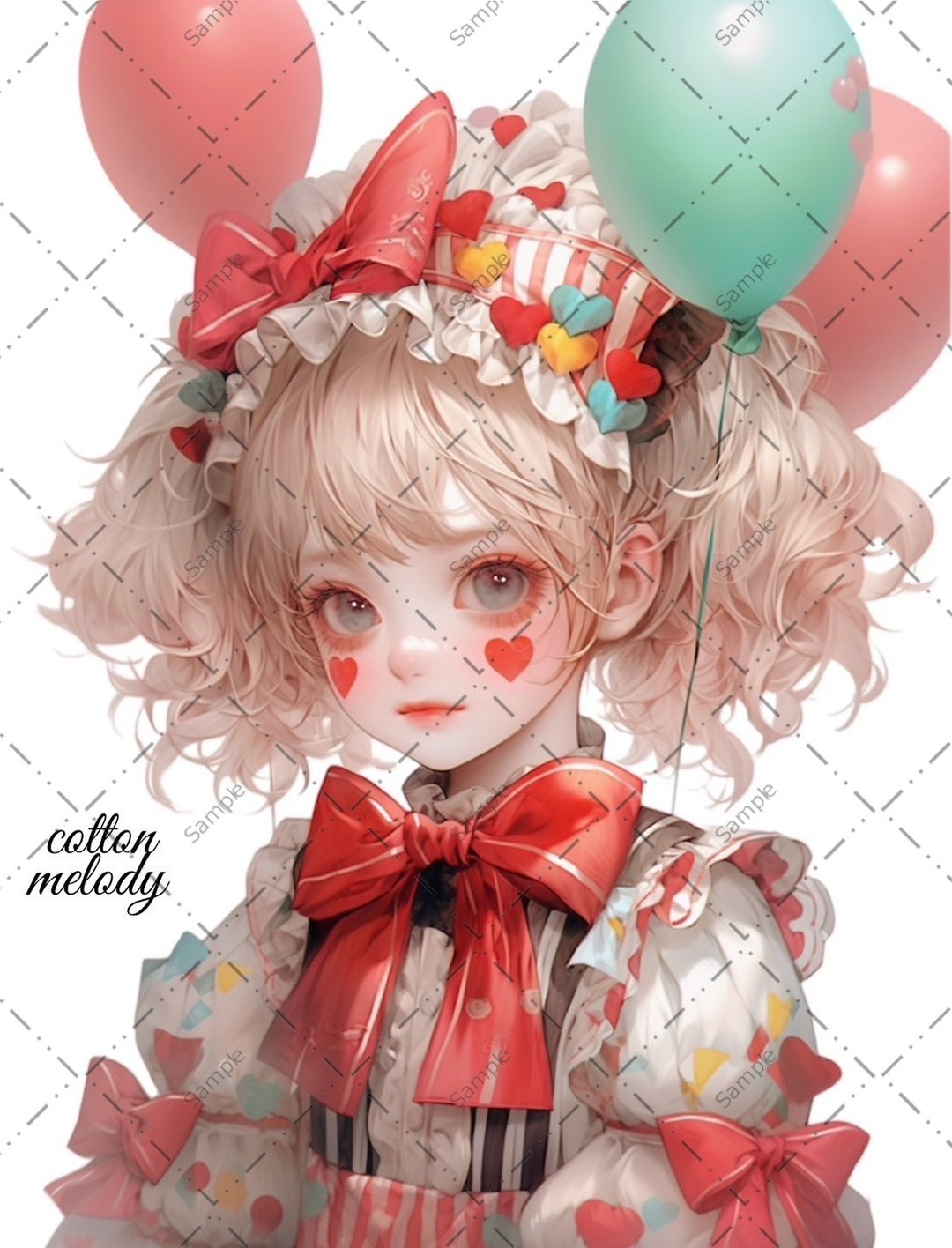 original sticker no.38B 人物贴纸 原创贴纸 人物贴纸 女孩贴纸 原创人物贴纸 - 贴纸 - 纸 