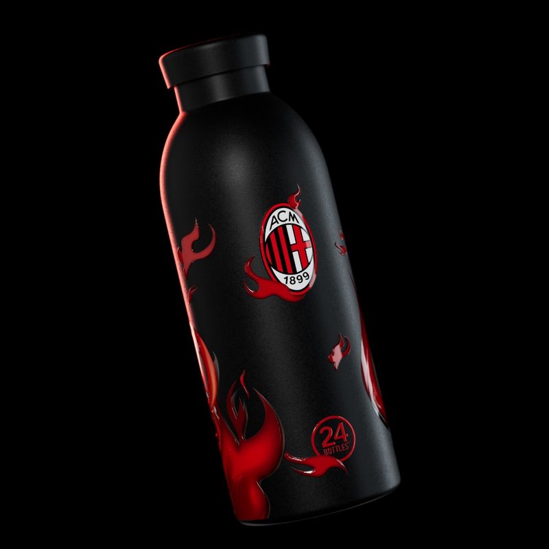 24Bottles 不锈钢双层保温/保冷瓶 500ml -  AC Milan 限量联名款 - 保温瓶/保温杯 - 不锈钢 多色
