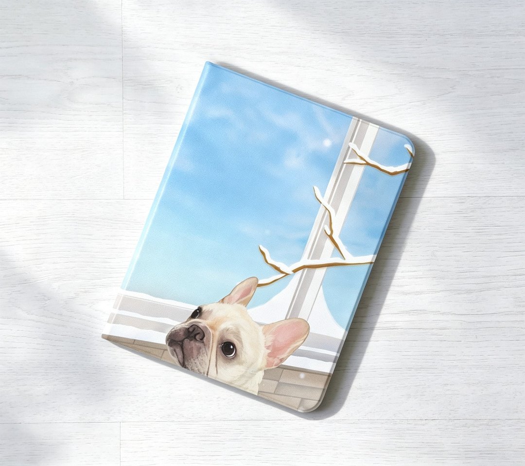 遙望天空小法鬥犬iPad套 iPad Pro 9.7 10.5 12.9翻蓋式保護套 - 平板/电脑保护壳 - 塑料 多色