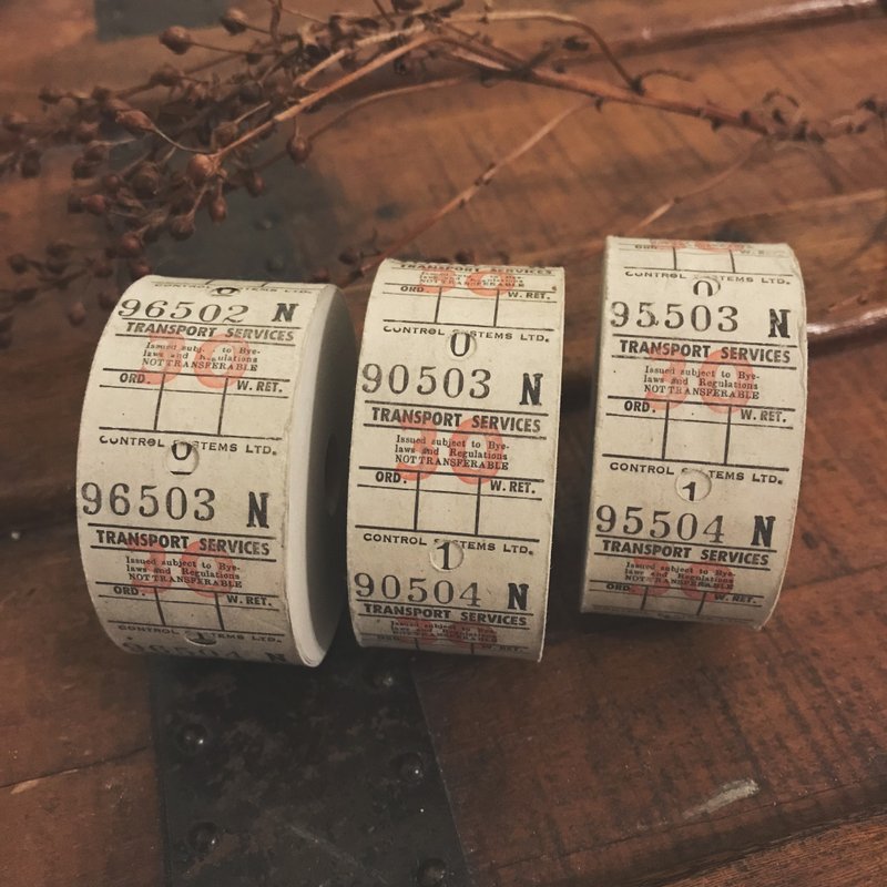 英国复古车票 整卷售出 - 其他 - 纸 