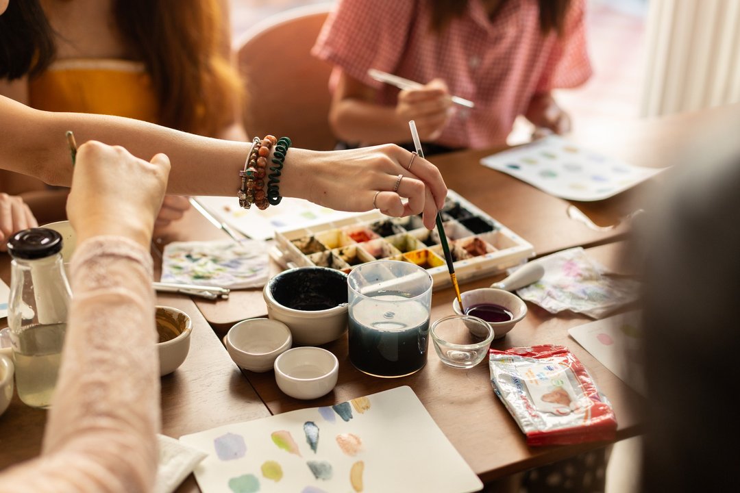 Natural Watercolor Workshop - 皮件 - 真皮 咖啡色