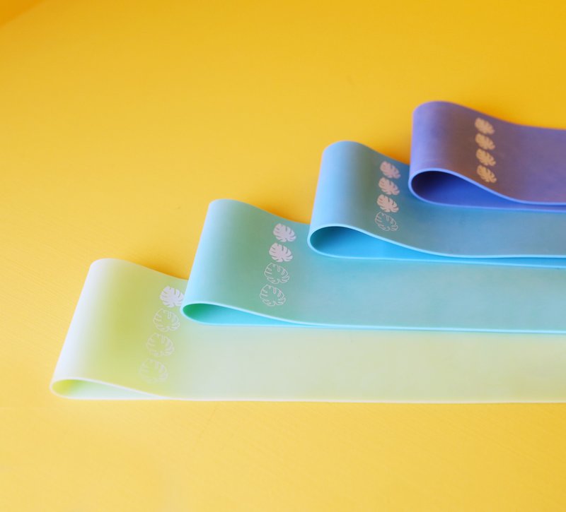 【XOFFIT】瑜伽健身阻力带弹力带  碧曲绿 - 运动/健身用品 - 乳胶 