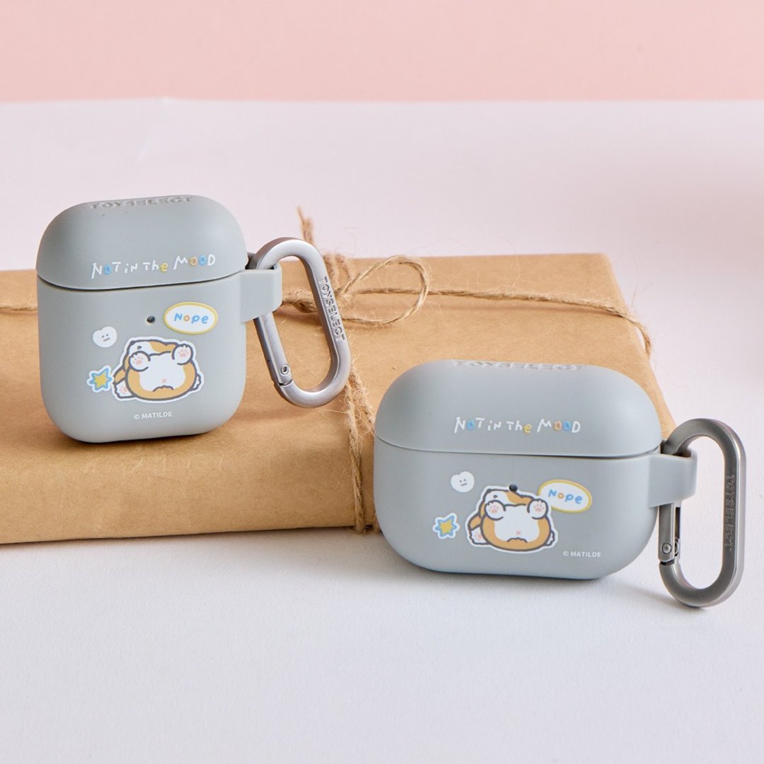 柯基犬卡卡Not In The Mood强悍防摔AirPods保护套 - 耳机收纳 - 塑料 多色