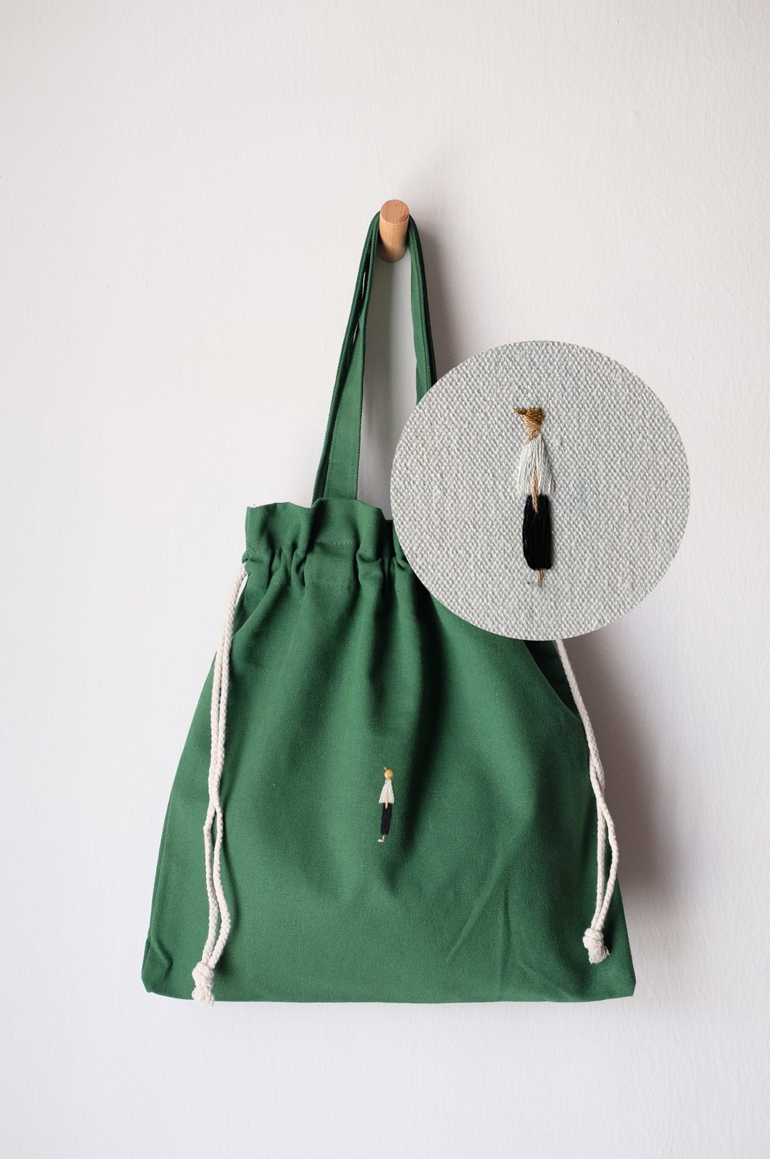 Dido's Drawstring Tote - 手提包/手提袋 - 棉 多色