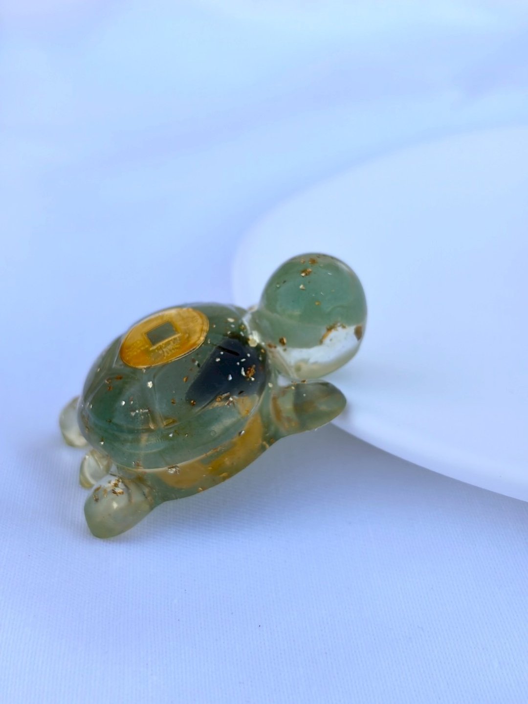 水晶摆饰【守富龟 东菱玉】舒缓压力 带来幸运 - 摆饰 - 水晶 