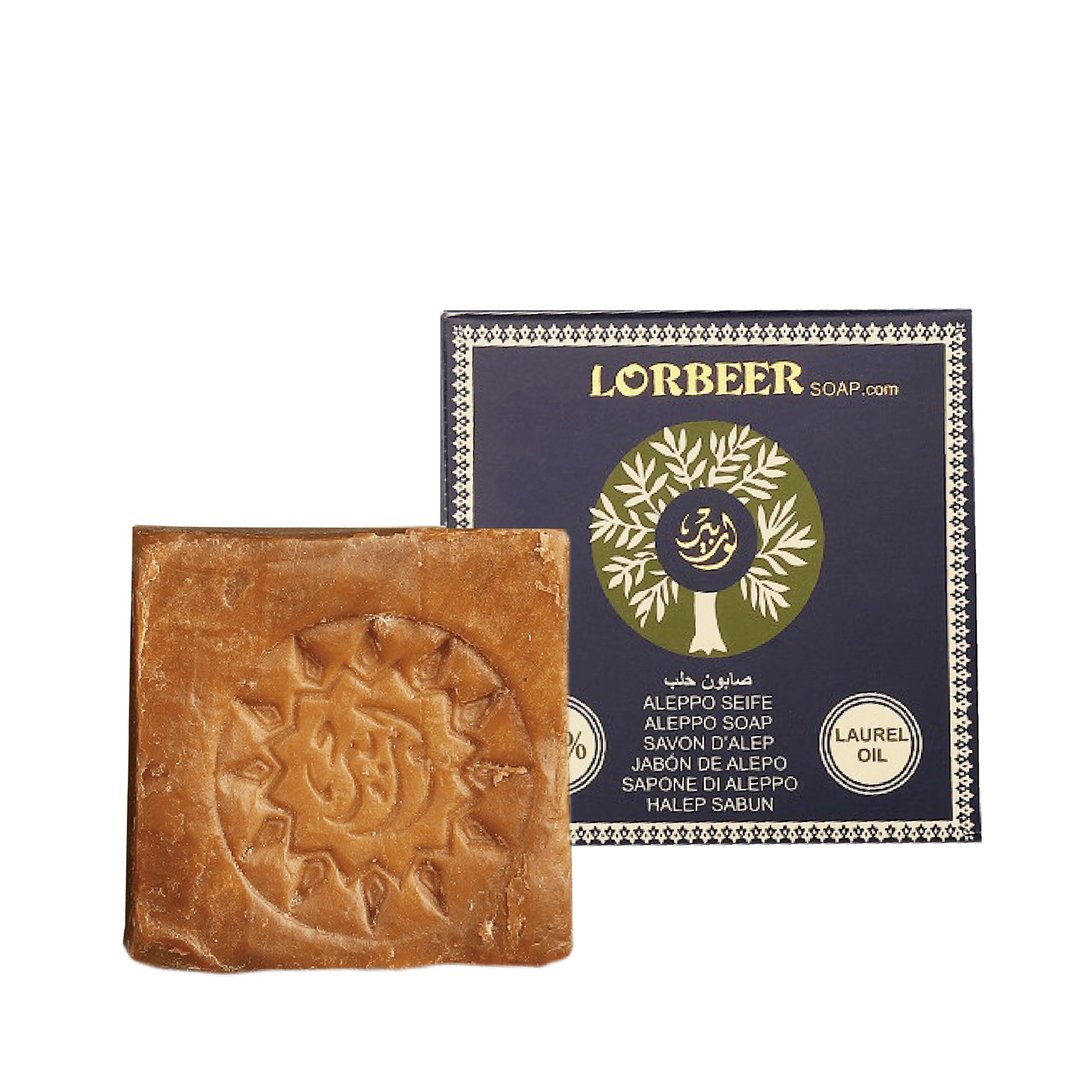 叙利亚洛贝尔阿勒坡窖藏手工净肤洗发古皂20%月桂油175g - 肥皂/手工皂 - 其他材质 咖啡色