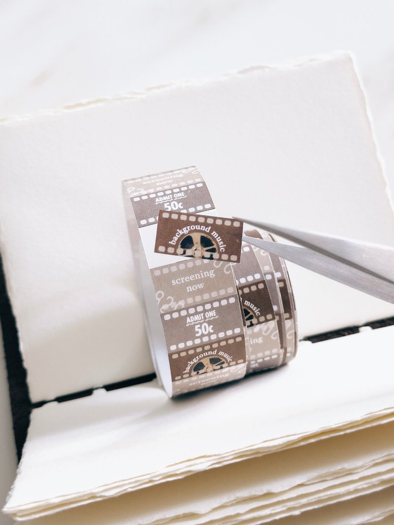 About Film / 3 types・标签贴纸卷・Sticker Roll - 贴纸 - 纸 