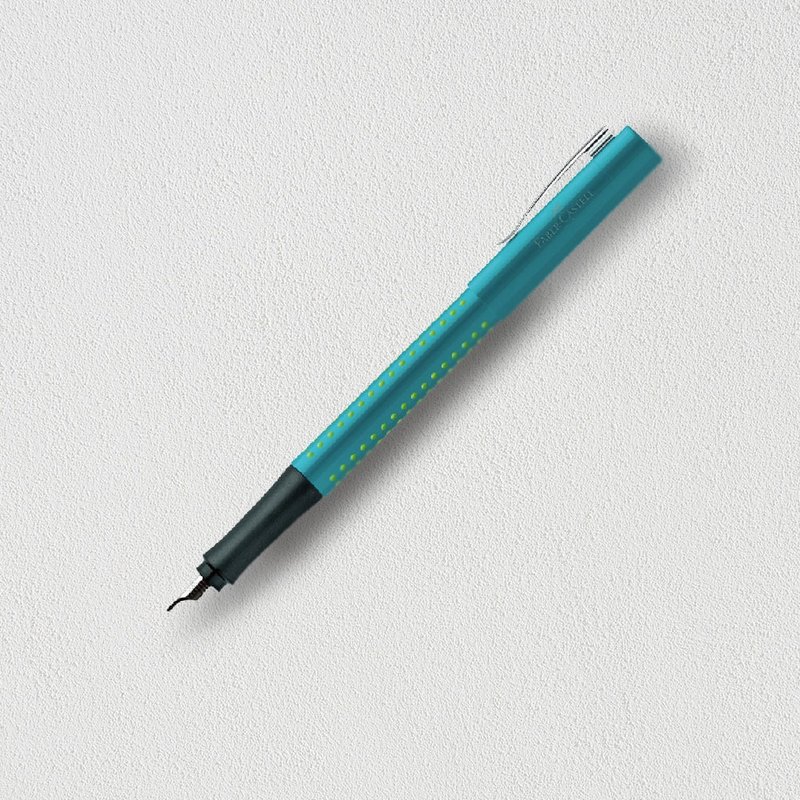 【Faber-Castell】好点子马卡龙钢笔-F尖 绿松石 免费刻字 - 钢笔 - 其他材质 绿色