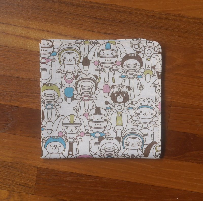 台湾纯棉手帕 = 机车瀑布 - 手帕/方巾 - 棉．麻 