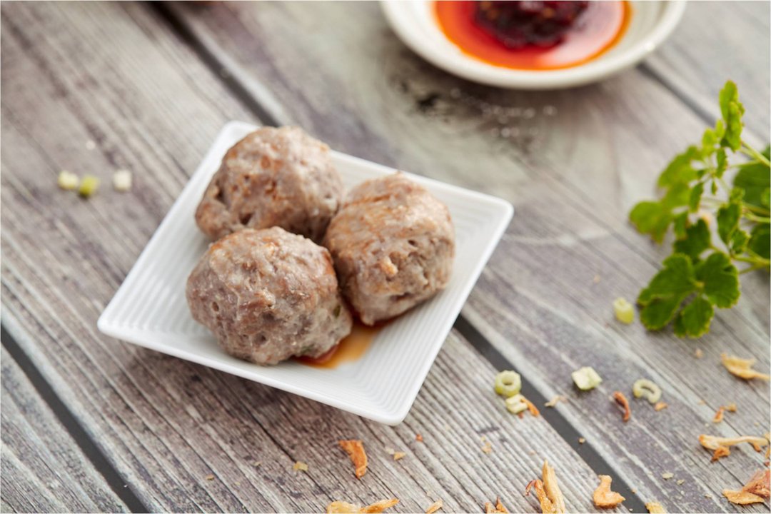 【123水饺】手工牛肉丸 - 熟食小吃 - 新鲜食材 咖啡色