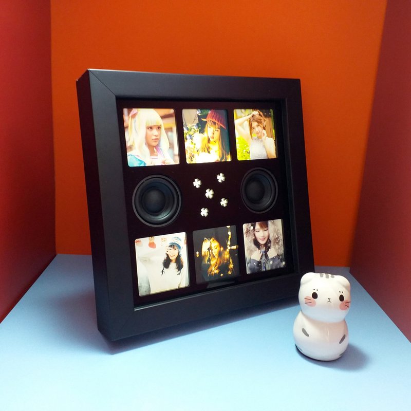 乐光记忆光盒(蓝牙喇叭) 定制化【生日礼物】【母亲节礼物】情人 - 扩音器/喇叭 - 其他材质 黑色