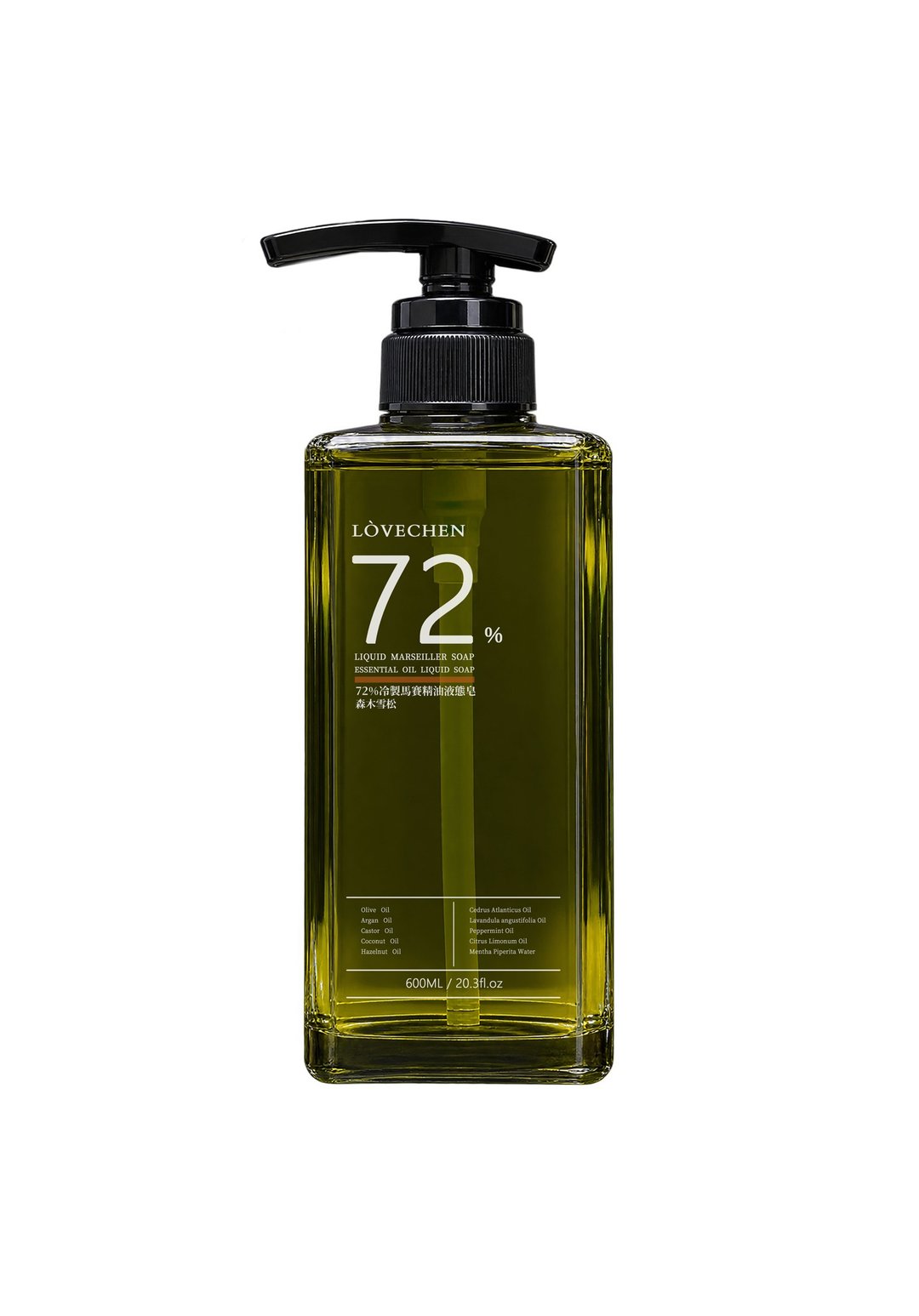 72% 冷制马赛精油液态皂【森木雪松】 - 沐浴用品 - 其他材质 