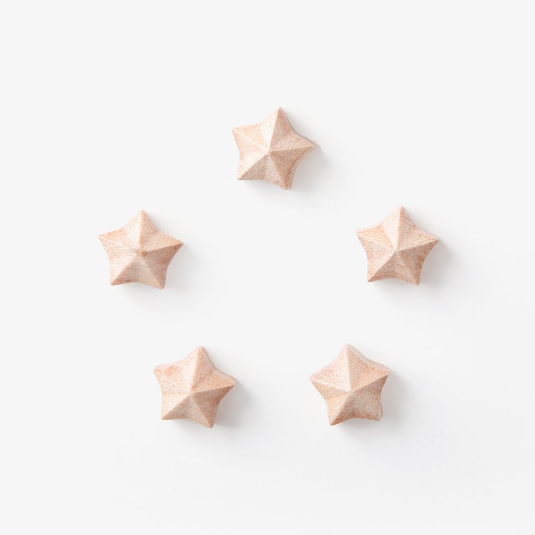 【手工】Pana Objects 猎户座-星星磁铁 - 冰箱贴/磁贴 - 木头 咖啡色
