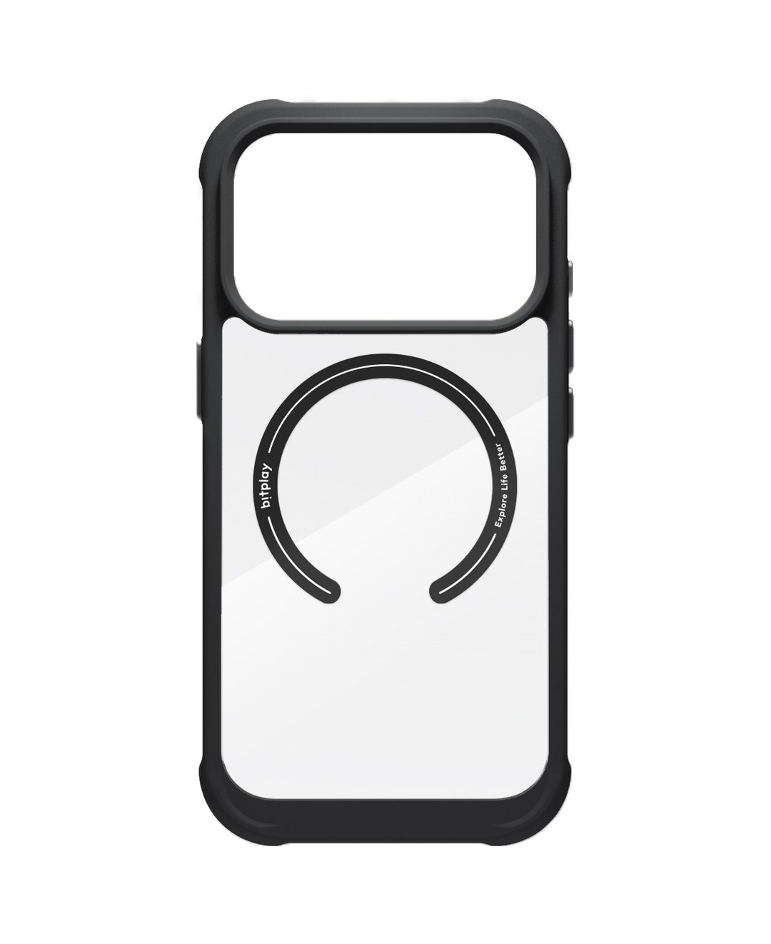 【bitplay】iPhone 18/17 Pro 防摔磁吸壳 探索黑 - 手机壳/手机套 - 其他材质 