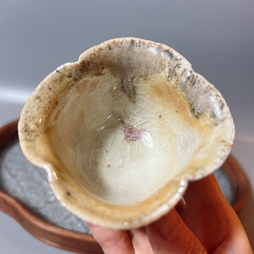 志野柴烧花杯 / 茶杯 / 小平凡手作 - 茶具/茶杯 - 陶 
