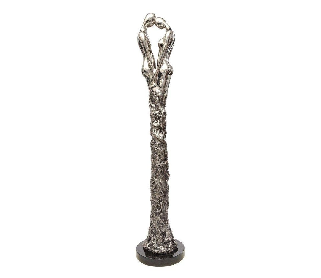Adoration II (Deluxe) - Jennine Parker Signed Stainless Steel Sculpture - 摆饰 - 不锈钢 银色