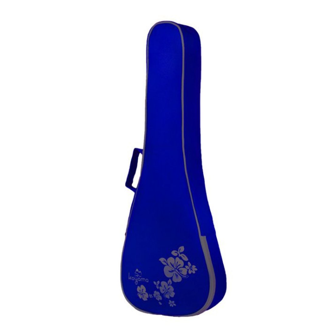 21寸乌克丽丽袋 扶桑花琴袋 深蓝色 Flora Ukulele Bag - 吉他/乐器 - 聚酯纤维 蓝色