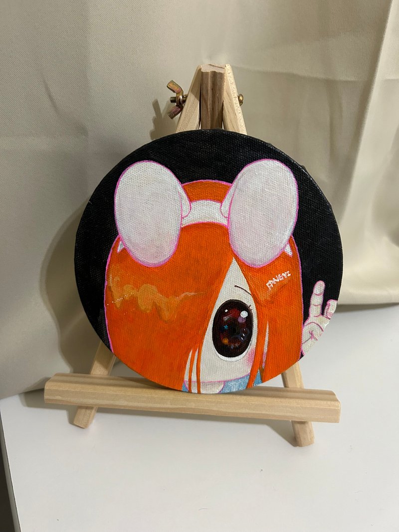 【FANGYICHEN】兔兔贞玉子 - 海报/装饰画/版画 - 颜料 