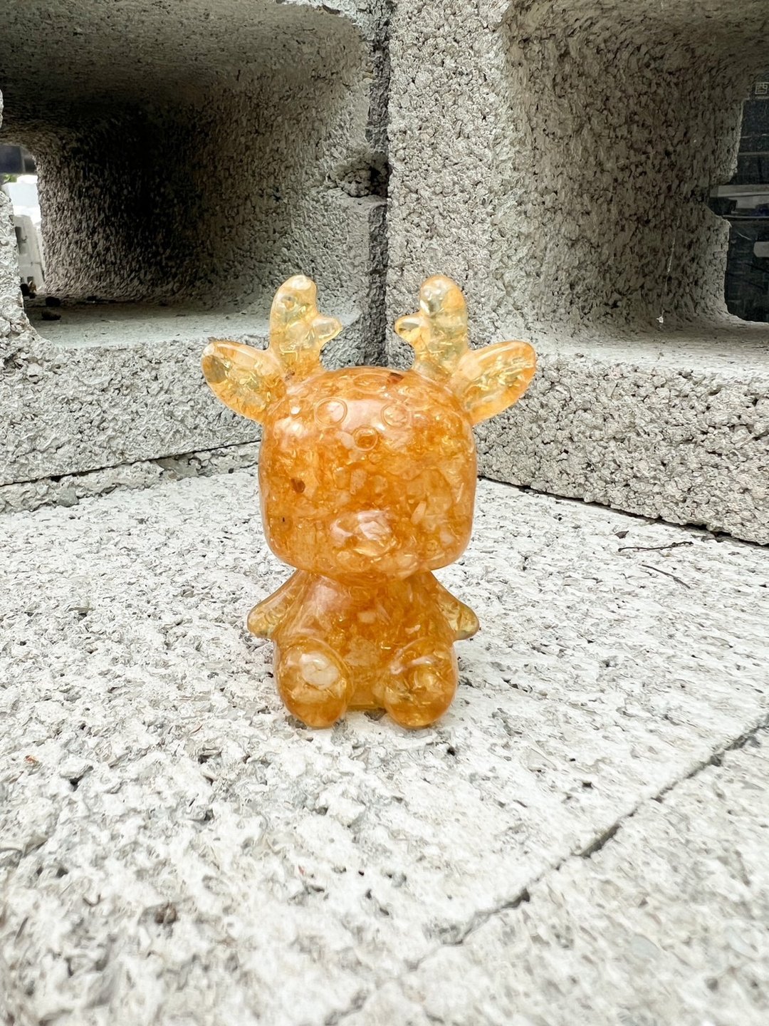 水晶摆饰【萌鹿 黄水晶】招财 偏财运 增加行动力 - 摆饰 - 水晶 