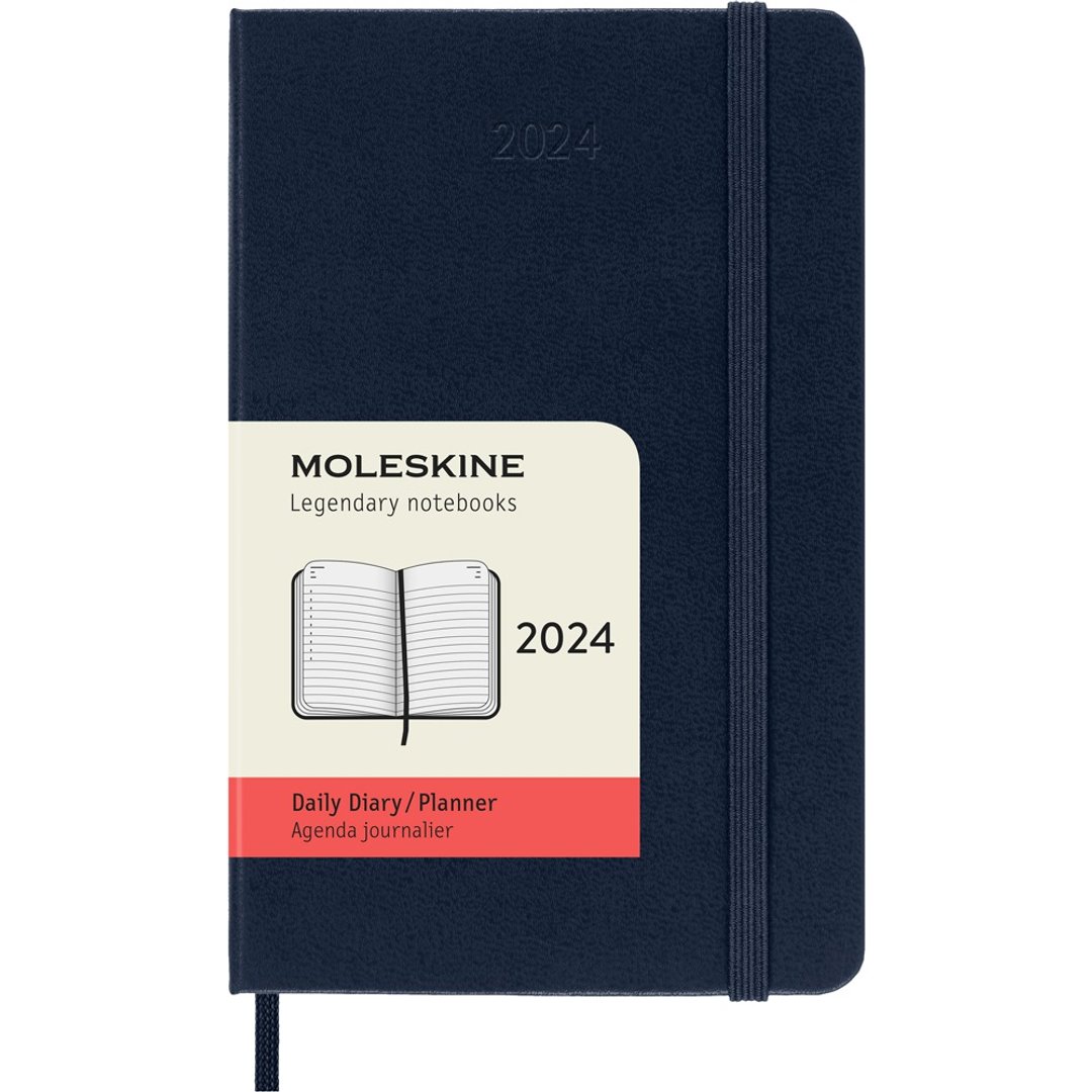 _勿上架_MOLESKINE 2024 日记手帐 12M 硬壳 口袋型 宝蓝 - 笔记本/手帐 - 纸 蓝色