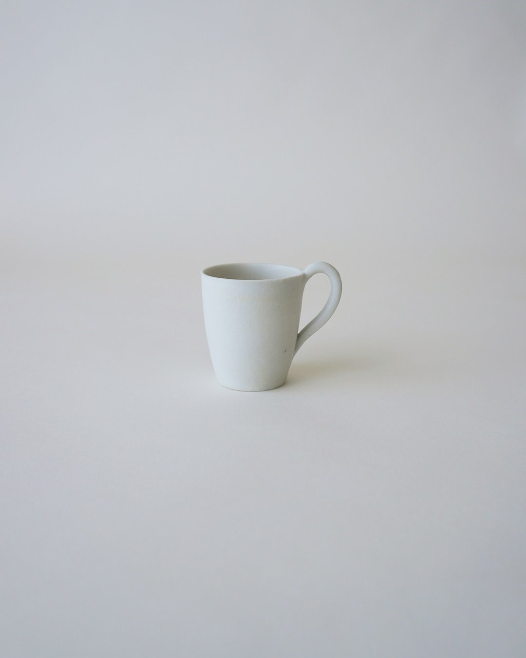 雾白小杯 - 咖啡杯/马克杯 - 瓷 白色