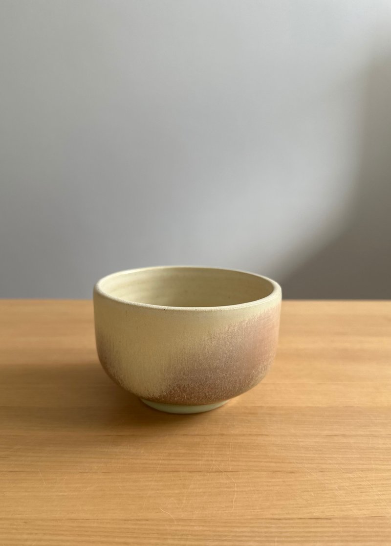 淡粉红手拉胚茶杯  容量 200 ml - 咖啡壶/周边 - 陶 粉红色