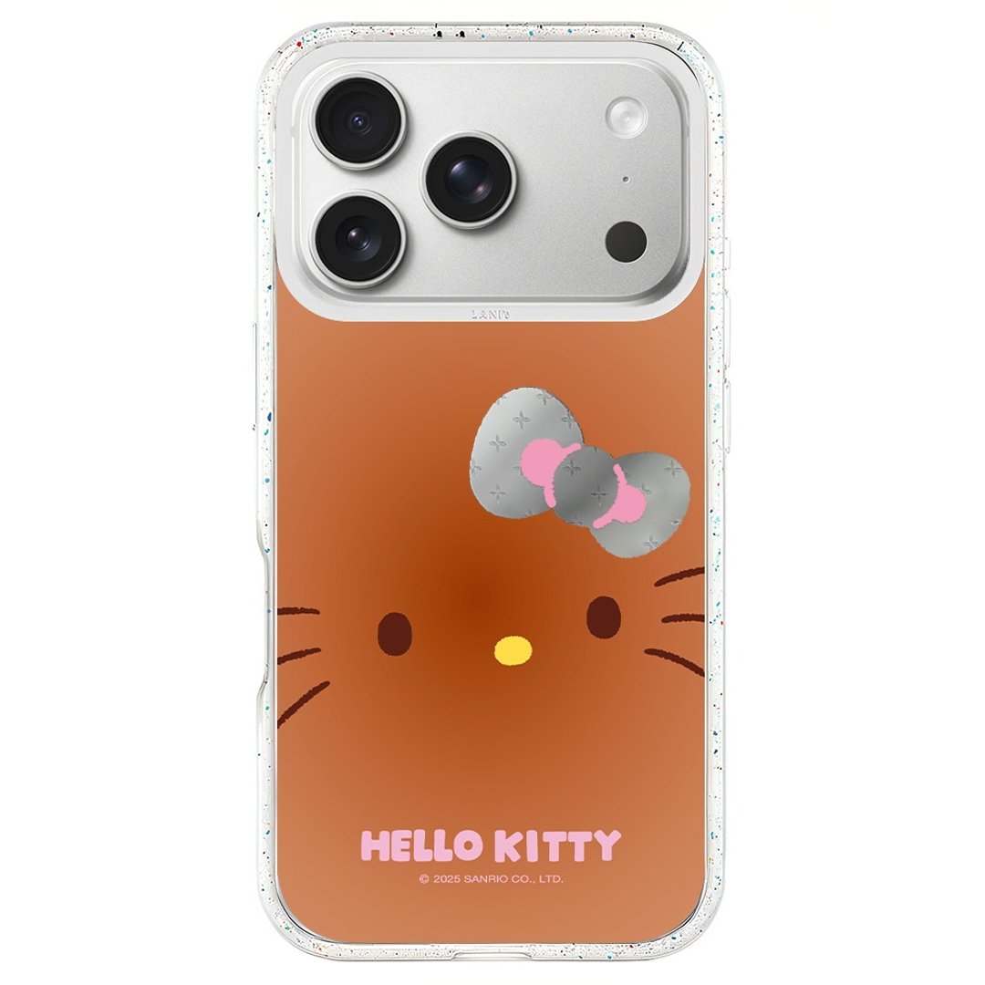 晒黑系列 Hello Kitty 焦糖磅蛋糕 镜面壳 (+MagSafe) - 手机壳/手机套 - 环保材料 金色