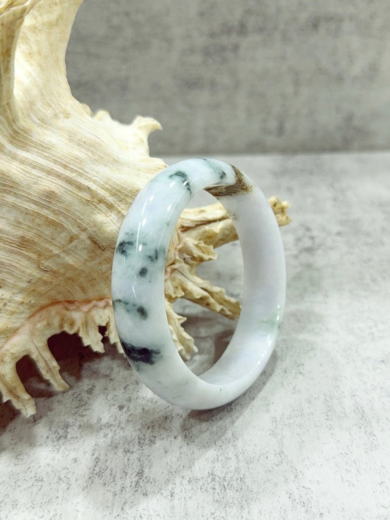 天然玉石手镯 A货 花青 天然缅甸翡翠 附鉴定证书 - 手链/手环 - 玉石 