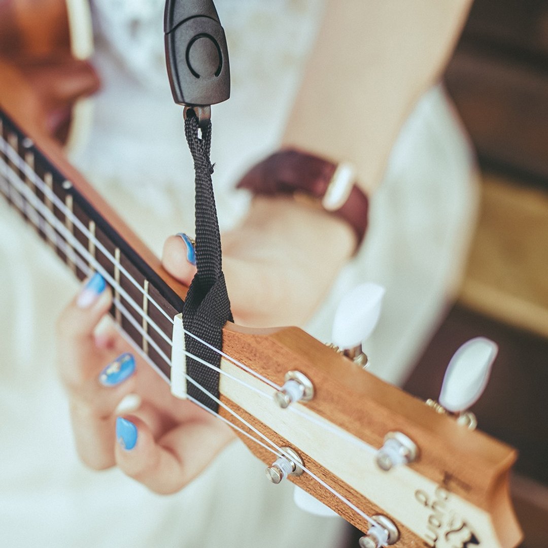 乌克丽丽快速背带扣 需搭配背带使用 Ukulele Quick Strap - 吉他/乐器 - 聚酯纤维 黑色