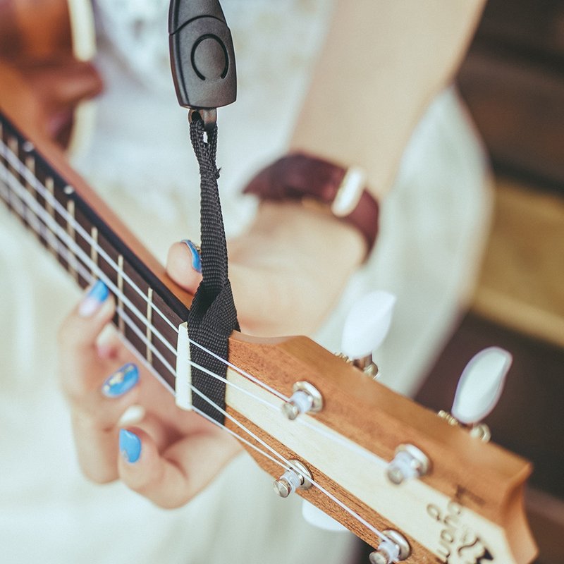 乌克丽丽快速背带扣 需搭配背带使用 Ukulele Quick Strap - 吉他/乐器 - 聚酯纤维 黑色