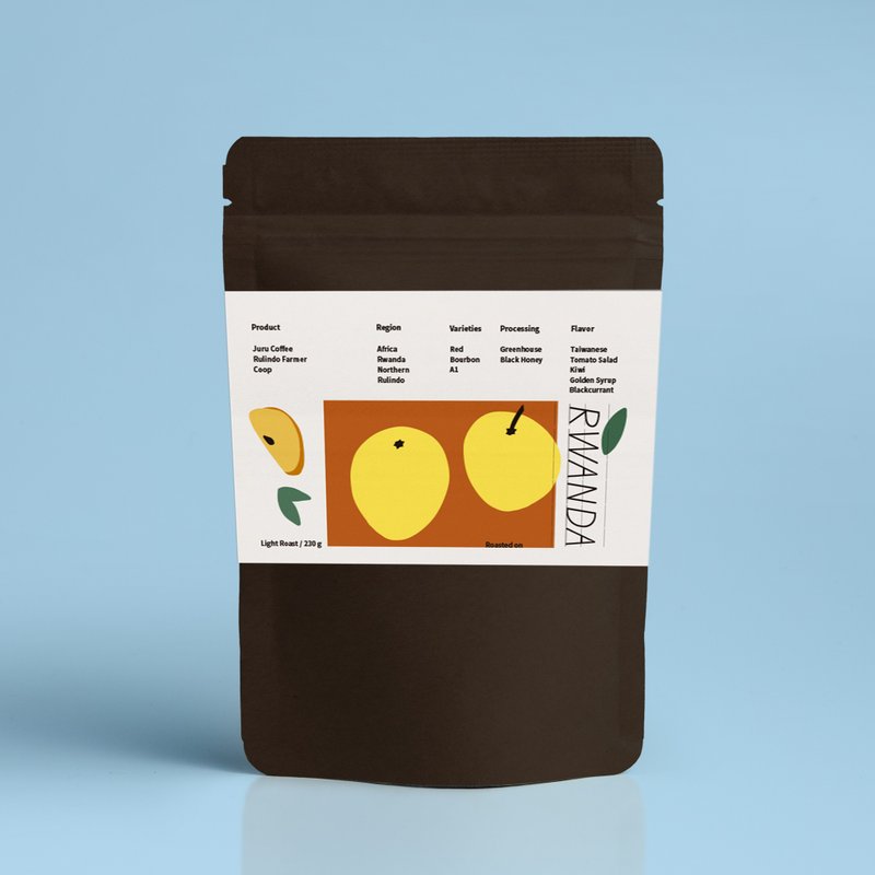 卢旺达阳光屋黑蜜 / 天空之境处理厂 / 浅焙 / 少见产区 / 滤挂 - 咖啡 - 其他材质 咖啡色