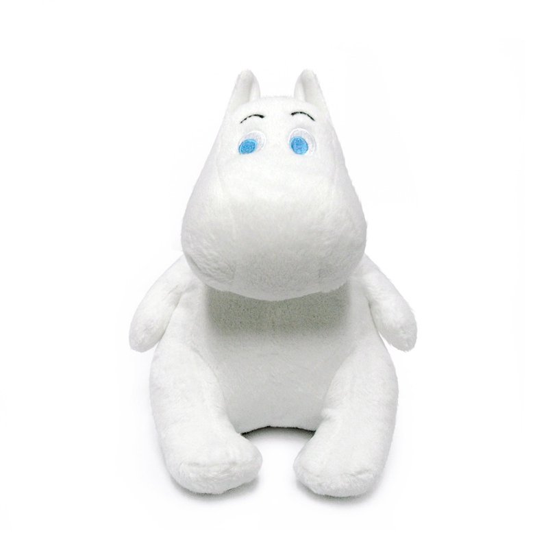 噜噜米授权【噜噜米 姆明坐姿18CM 正版授权】生活小物 疗愈系商品  小型娃娃  超柔短绒  质感材质加-CARDAMOM卡答 - 玩偶/公仔 - 其他材质 