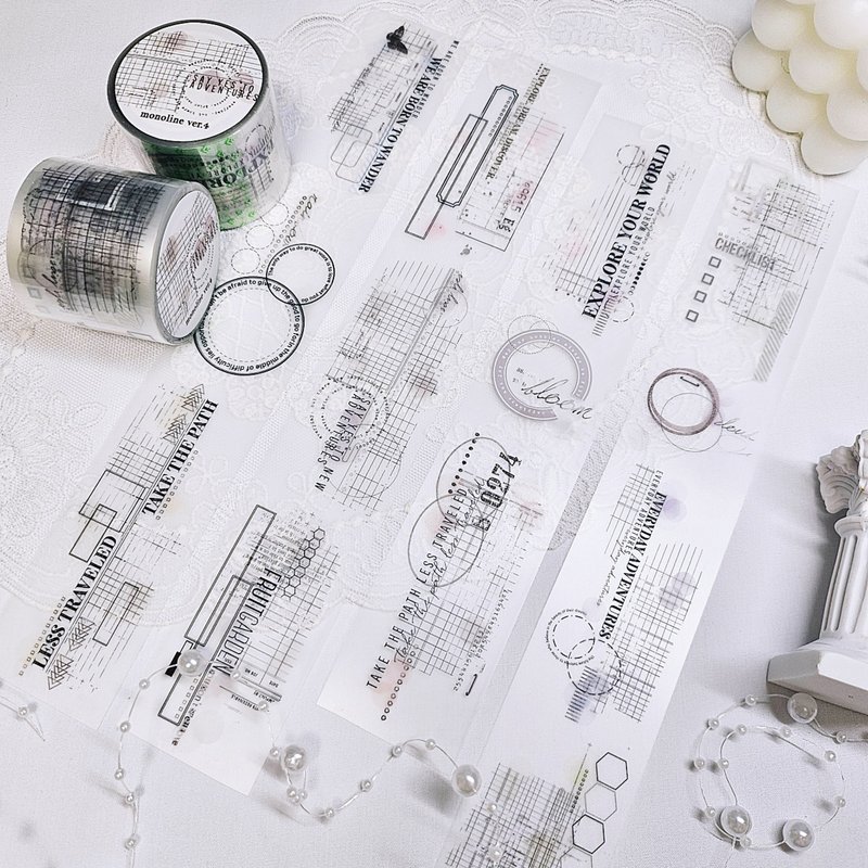 monoline No.4 宠物屏蔽胶带 - 纸胶带 - 其他材质 