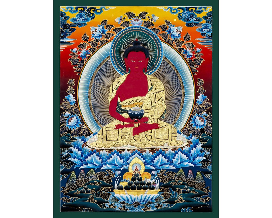 阿弥陀佛唐卡杰作  西藏艺术为灵魂带来和谐 - 海报/装饰画/版画 - 其他材质 多色