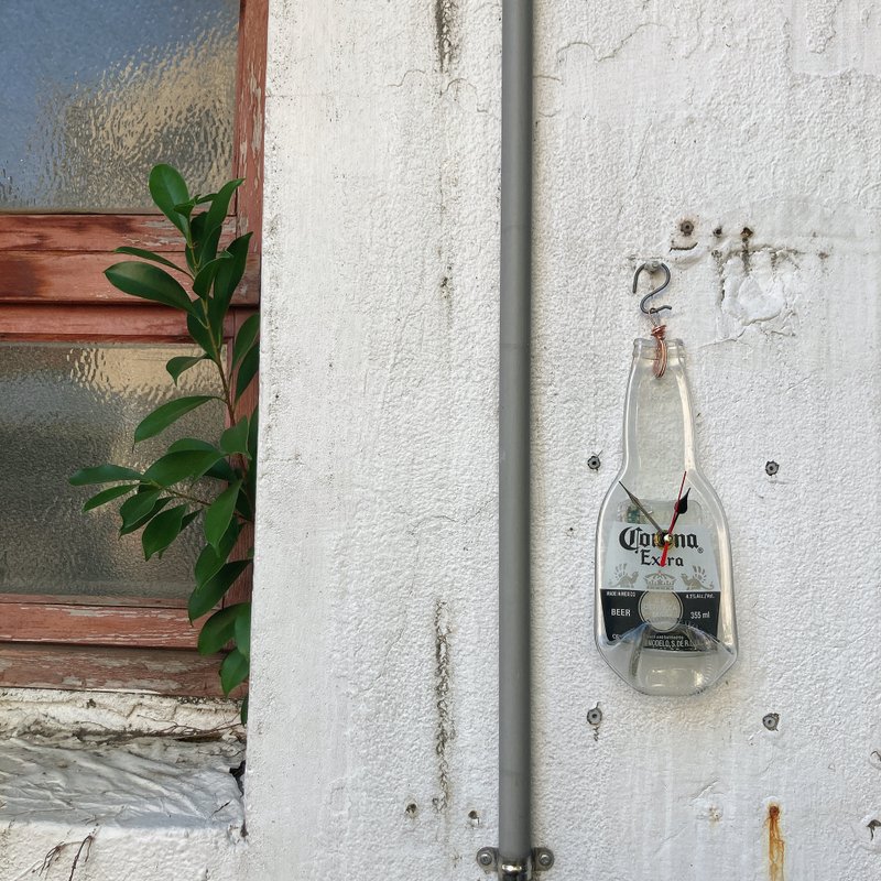 Corona 可乐娜啤酒 原瓶挂钟 - 时钟/闹钟 - 玻璃 