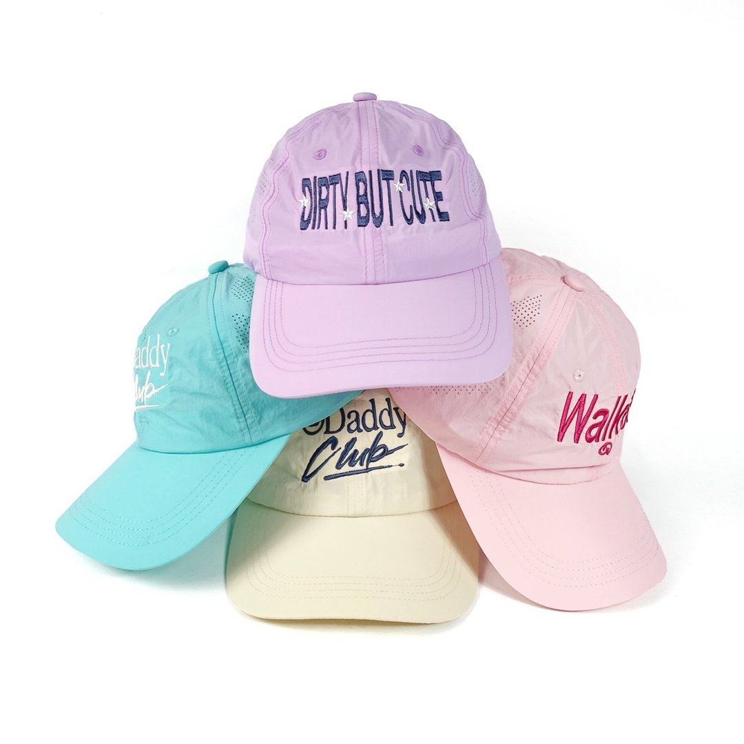 DADDYCLUB | Nylon Cap 超可爱尼龙棒球帽 - 帽子 - 尼龙 