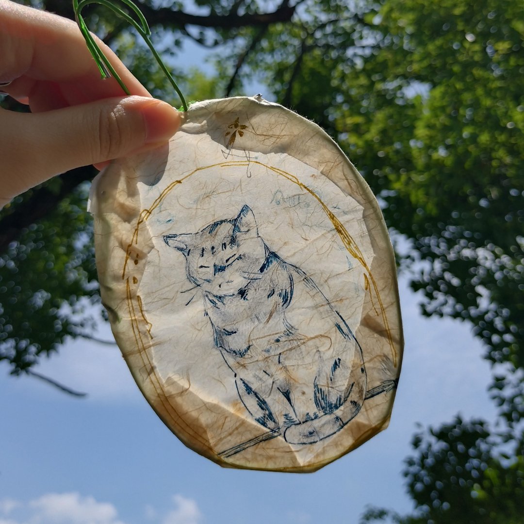 手感纸_猫猫 - 海报/装饰画/版画 - 纸 