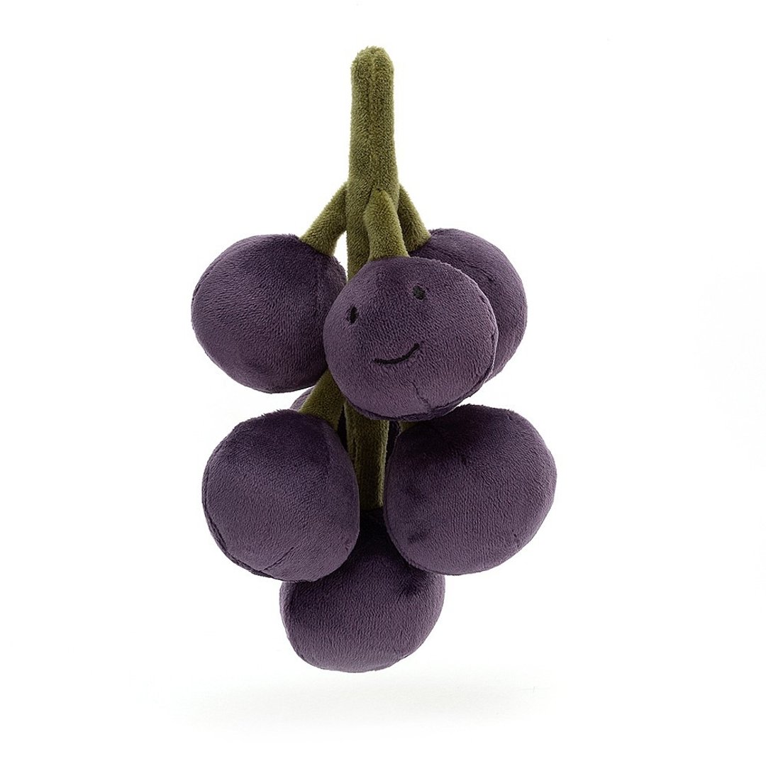 Fabulous Fruit Grapes 甜美葡萄串 约15厘米 - 玩偶/公仔 - 聚酯纤维 紫色