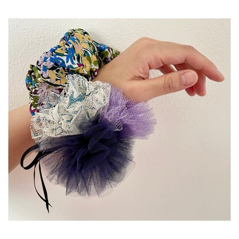 可持续的Shushu巧克力 - 发饰 - 其他材质 多色